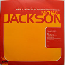 Load image into Gallery viewer, Michael Jackson - They Don&#39;t Care About Us (the love to infinity mixes) Promo 12&quot; [UK]
