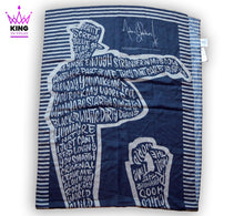 Load image into Gallery viewer, Michael Jackson | MJ ONE &quot;Lyrics&quot; Silk Scarf
