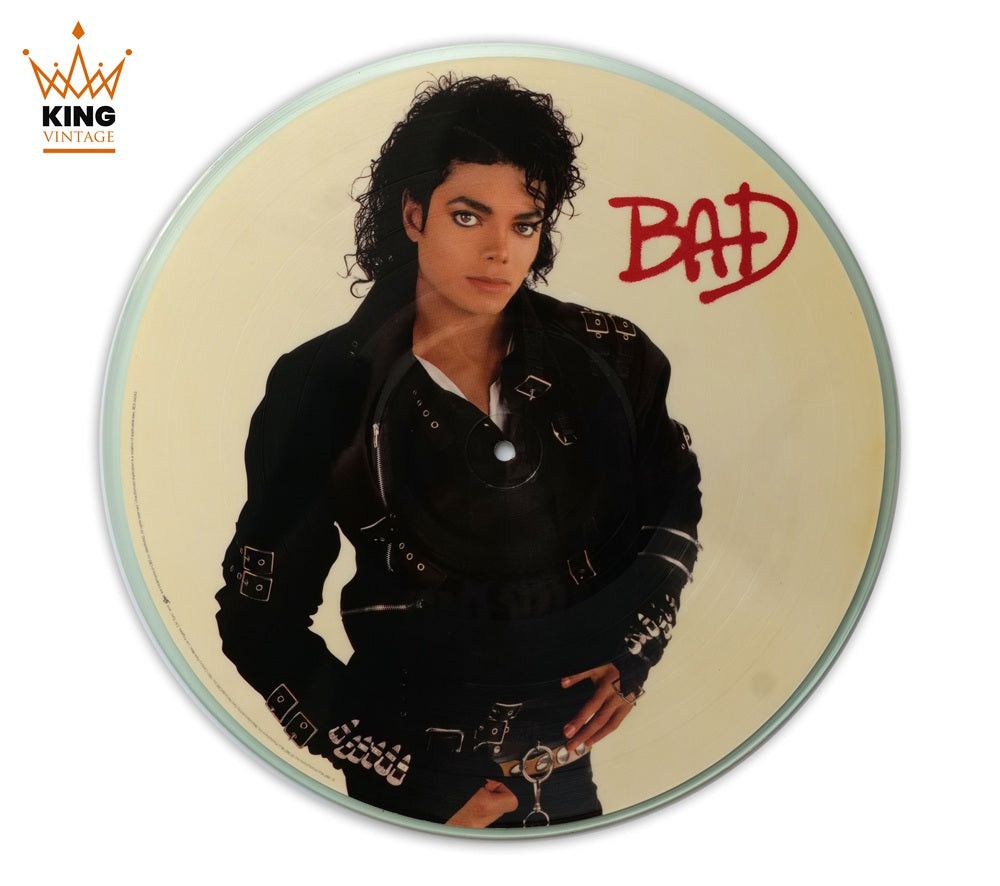 未開封Michael Jackson Bad ピクチャーディスク レア Michael Jackson | BAD Album Picture Disc LP 1987 [USA] – King Of