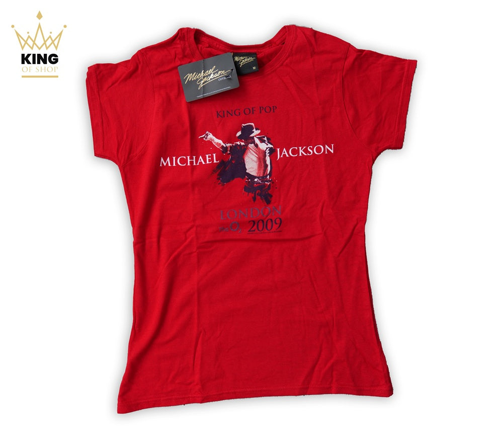Michael Jackson | This Is It Red Youth T-shirt – King Of Shop