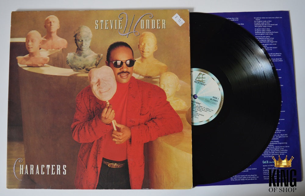 Stevie Wonder - Characters LP Germany