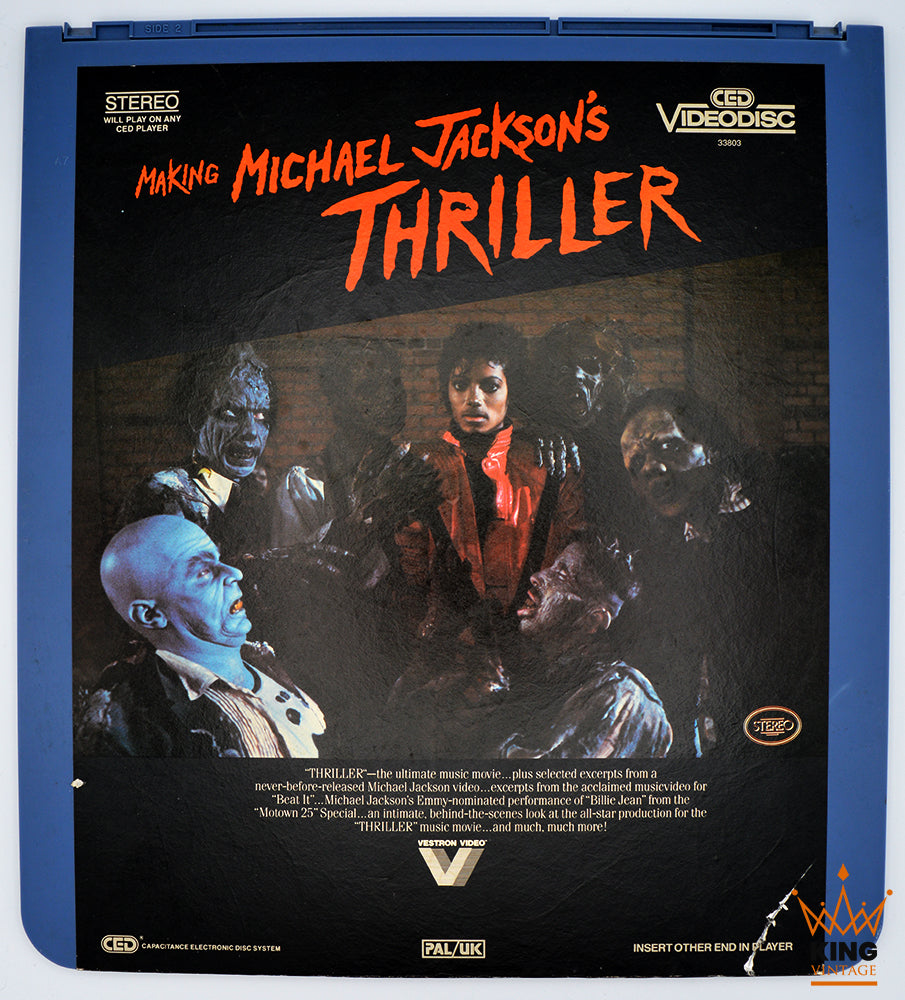 Michael Jackson | Making Michael Jackson's THRILLER CED Videodisc [UK]
