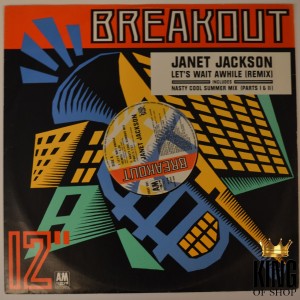 Janet Jackson - Let's wait awhile (remix) UK 12
