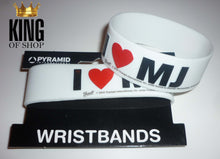 Load image into Gallery viewer, I <3 MJ Wristband