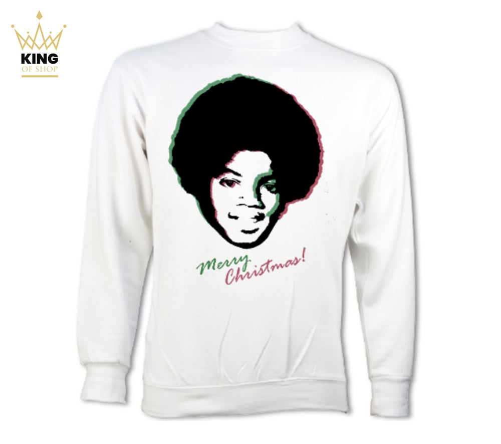Merry Christmas Michael White Sweater