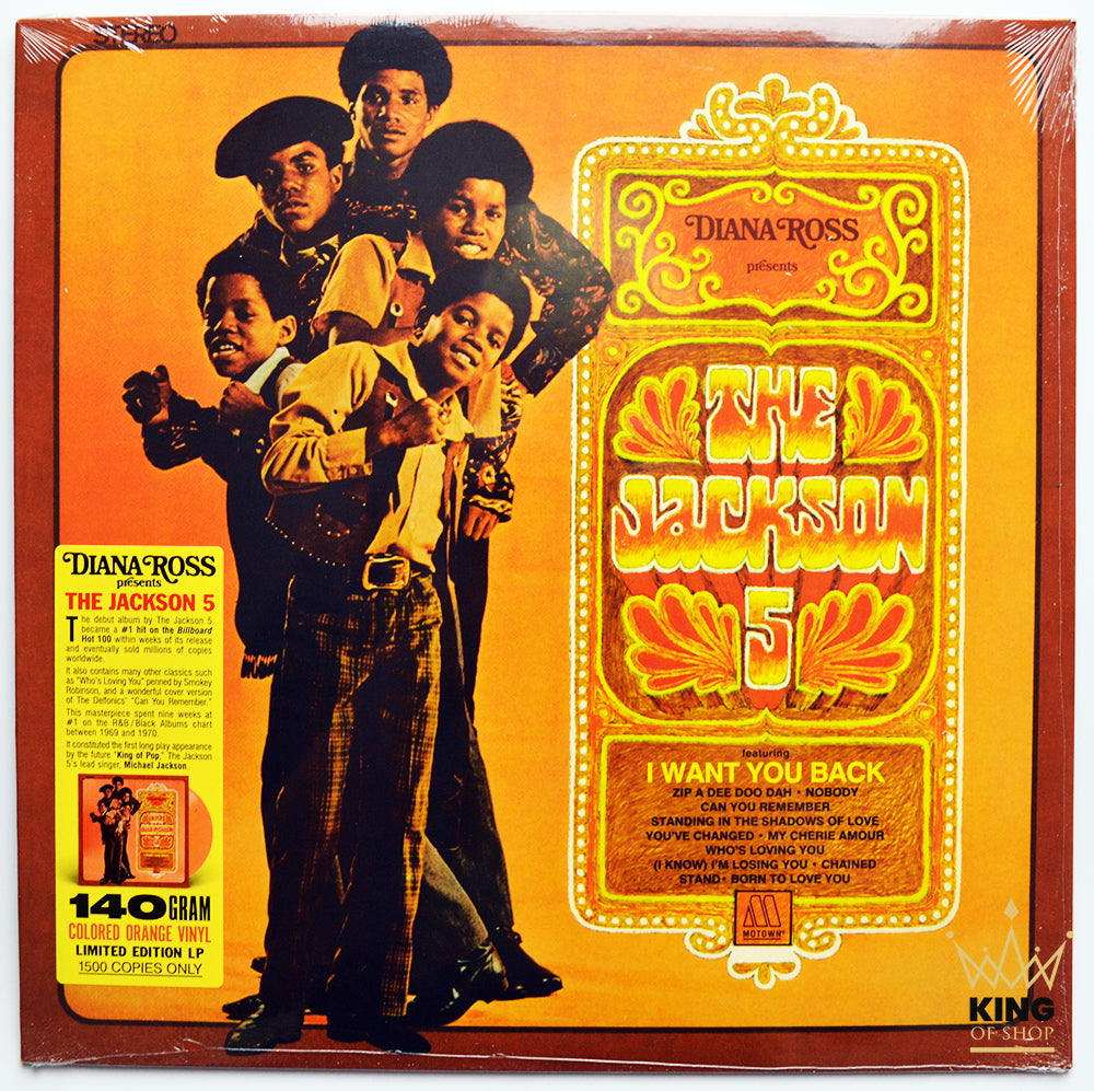 The Jackson 5 | Diana Ross Presents The Jackson 5 LP Limited Edition Orange Vinyl [DE]