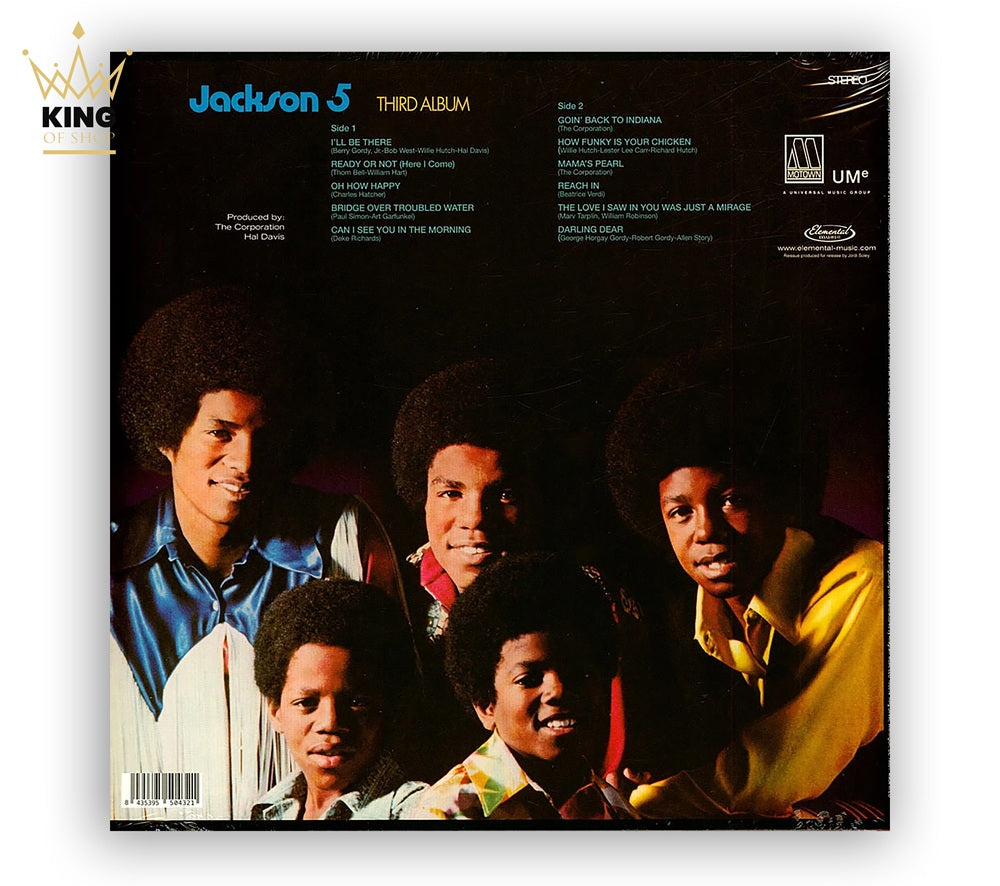 The Jackson 5 | Third Album LP 140gram Red Vinyl Limited Edition