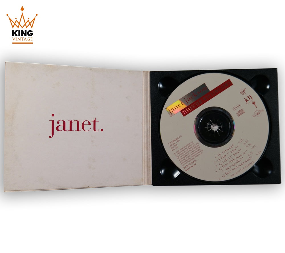 Janet Jackson | That;s The Way Love Goes CD Single carboard