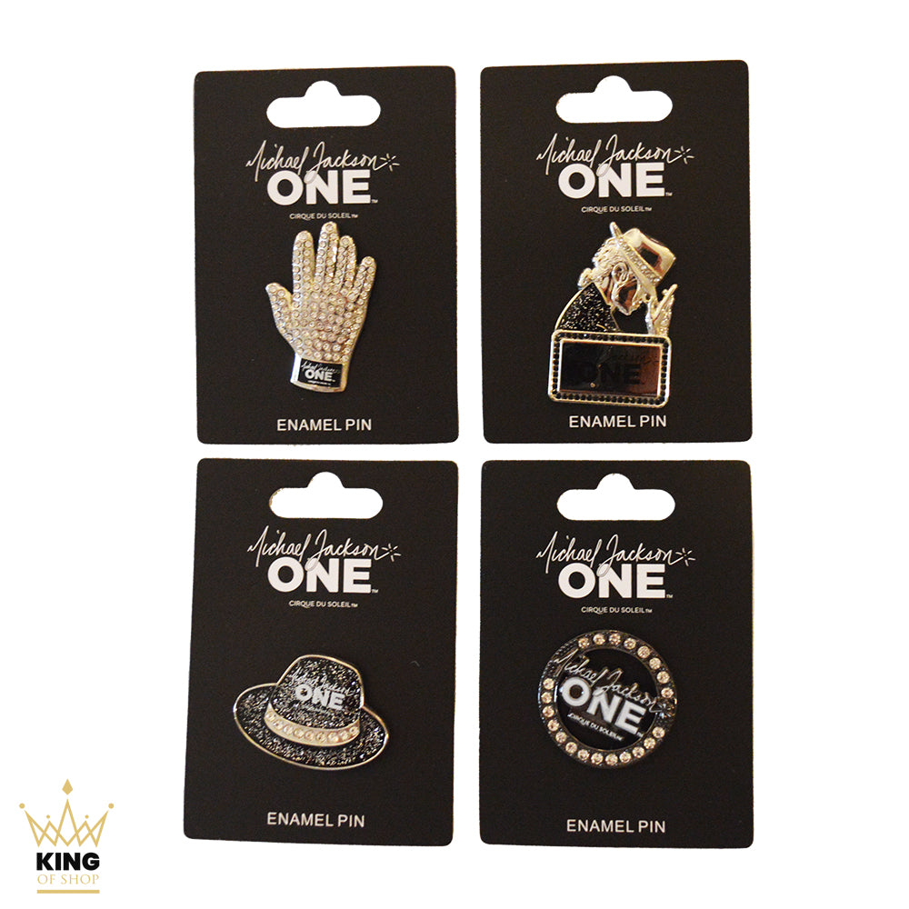Michael Jackson | MJ One Set of 4 Pins