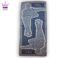Load image into Gallery viewer, Michael Jackson | MJ ONE &quot;Lyrics&quot; Silk Scarf
