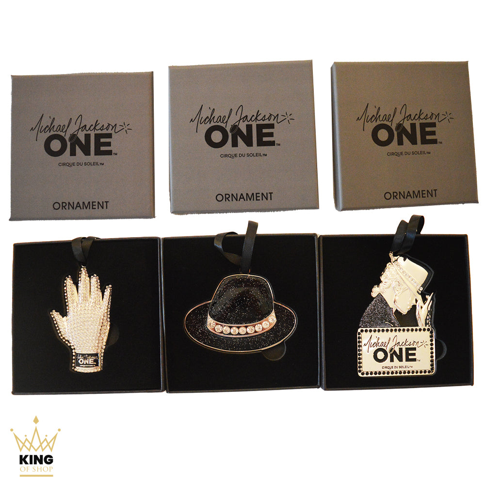 Michael Jackson | MJ ONE Set of 3 Ornaments