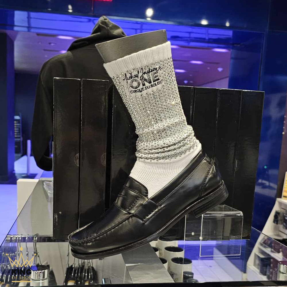 Michael Jackson ONE Rhinestone socks