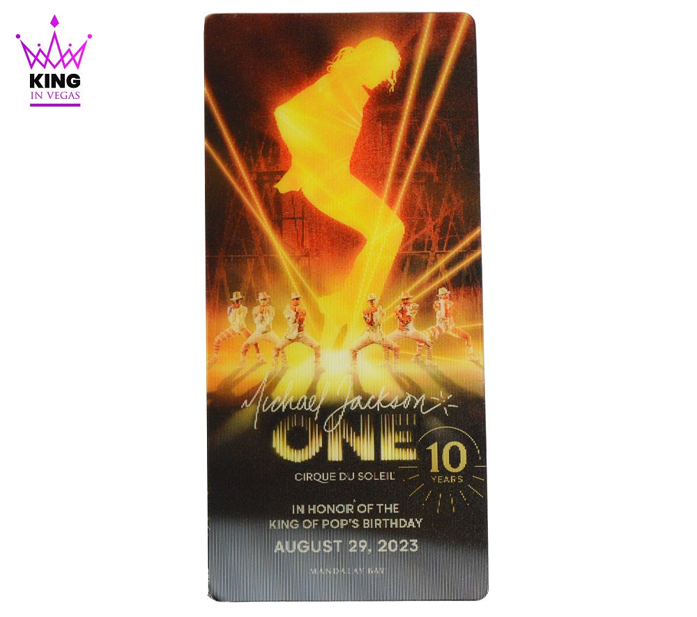 Michael Jackson | Sapphire Birthday Celebration Ticket (2023)