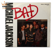 Load image into Gallery viewer, Michael Jackson | BAD 12&quot; Single [UK]
