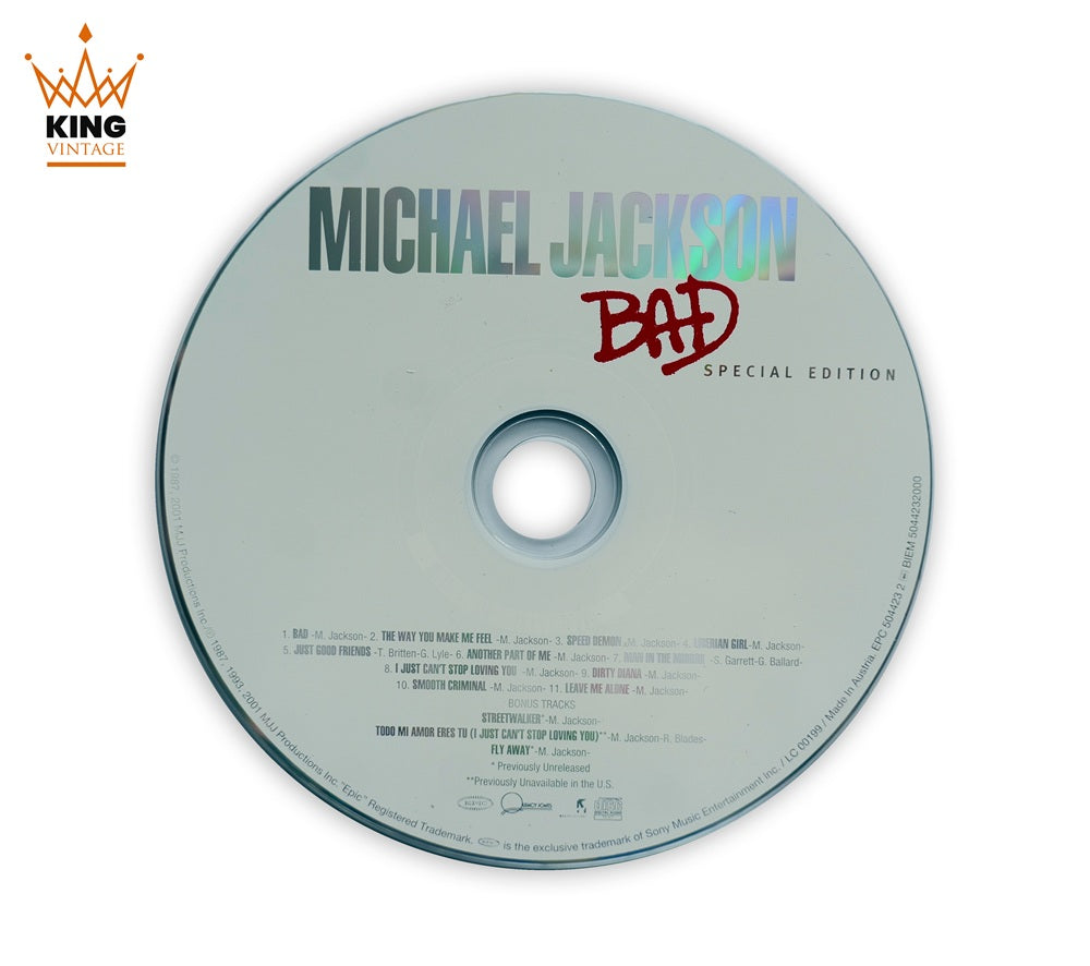 Michael Jackson | BAD Special Edition 2001 CD [EU] – King Of Shop