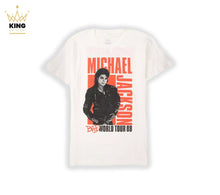 Load image into Gallery viewer, Michael Jackson | Bad World Tour 88 Beige T-Shirt
