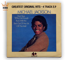 Load image into Gallery viewer, Michael Jackson - Greatest Original Hits - 4 Tracks E.P. 7" [UK]
