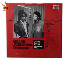 Load image into Gallery viewer, Michael Jackson | I Just Can&#39;t Stop Loving You 12&quot; Single with Poster [UK]
