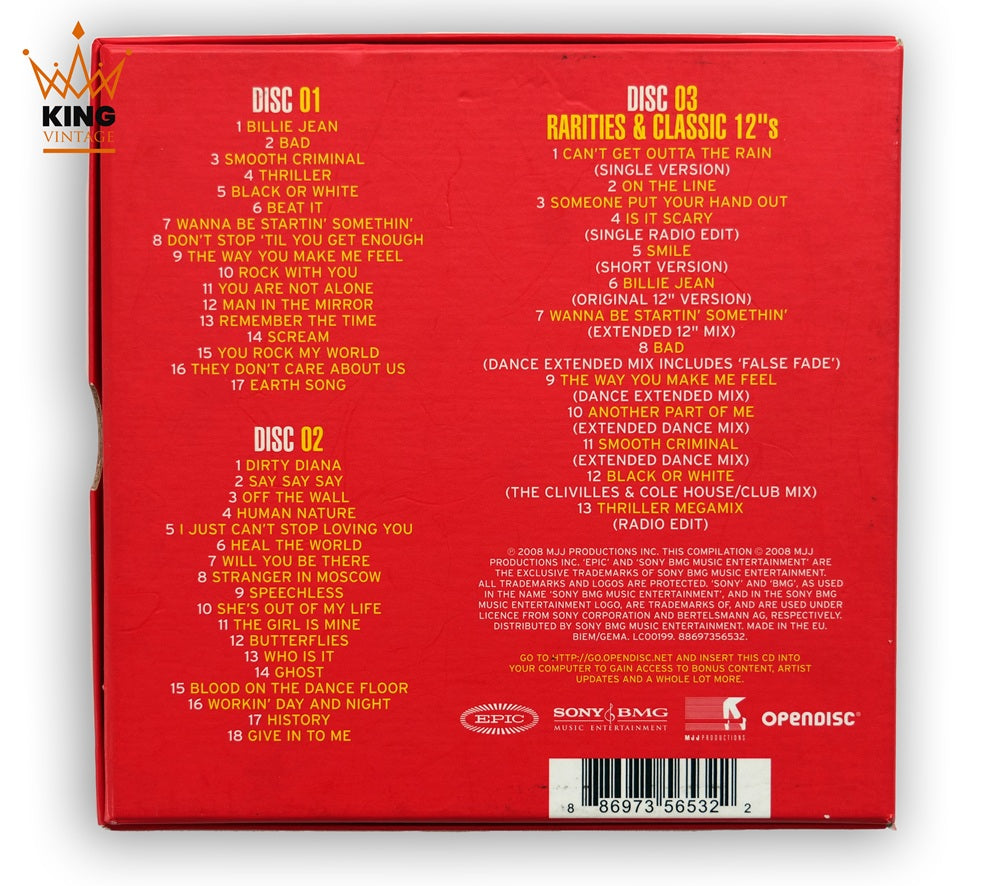 Michael Jackson | King of Pop Deluxe UK Edition CD Album Box Set