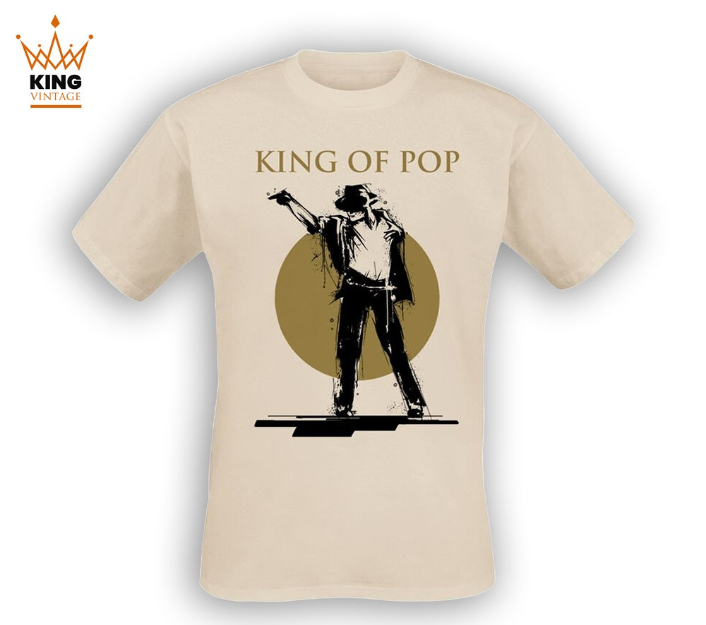 Michael Jackson | King Of Pop Art Cream T-Shirt