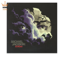 Load image into Gallery viewer, Michael Jackson | Scream Album LP (re-issue, Blue Translucent w/ Luminous Splatter) [USA]
