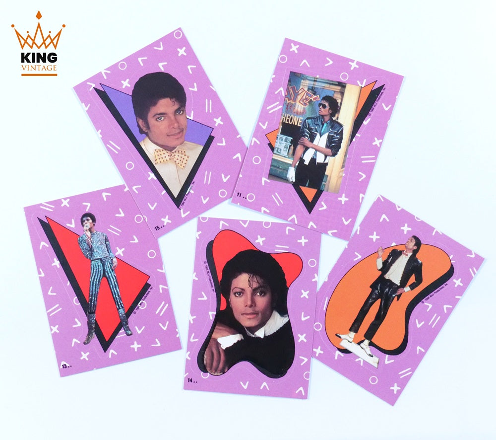 Michael Jackson | 1984 Sticker set of 5