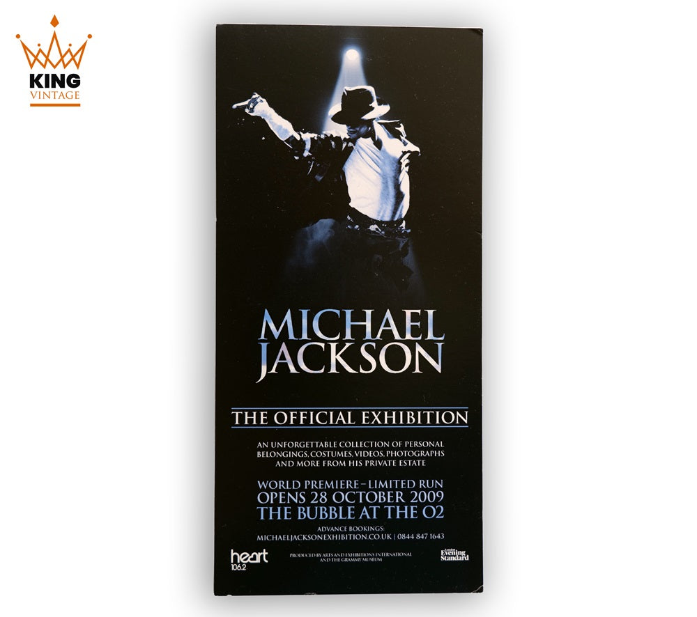 Michael Jackson | The Official Exhibition Flyer #1 – King Of Shop