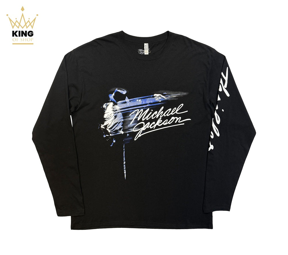 Michael Jackson | Thriller/Hat Poses Long-Sleeve T-shirt – King Of