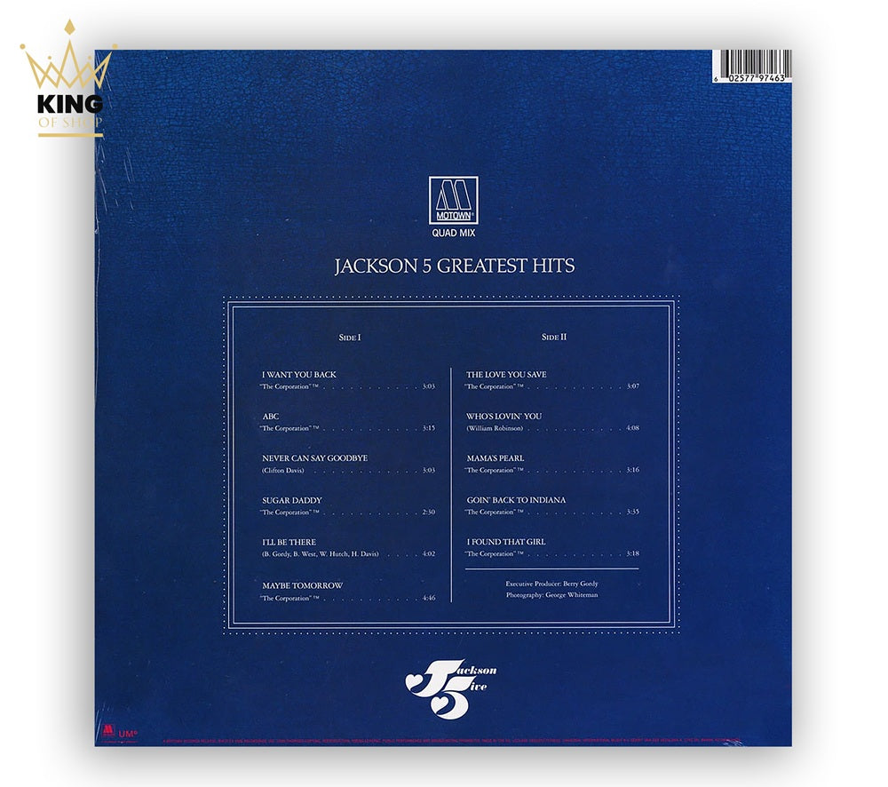 The Jackson 5 | Greatest Hits Quadraphonic Mix Edition LP [EU