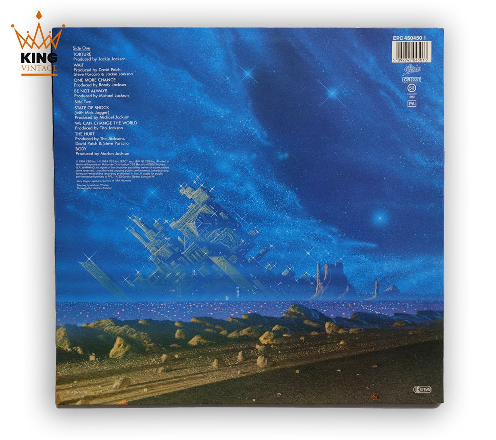 The Jacksons | Victory Gatefold LP with Dove Print [UK] – King Of