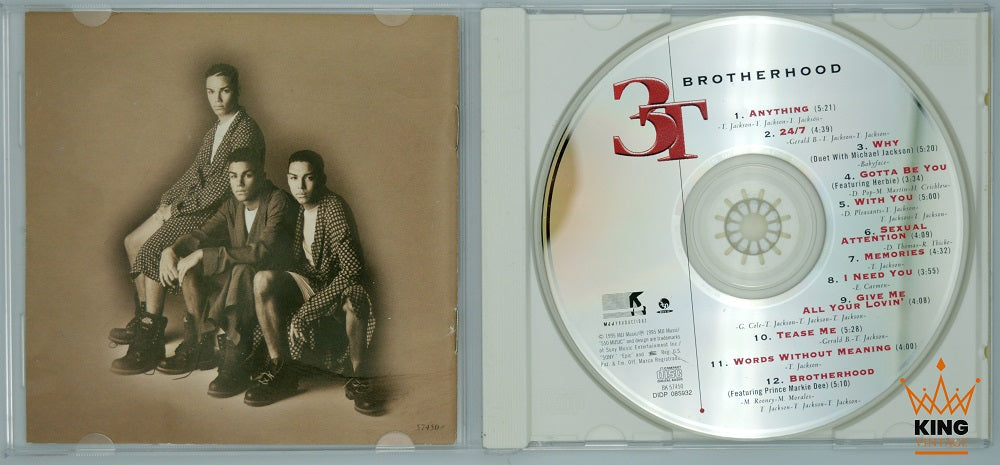 3T | Brotherhood CD Album [US] – King Of Shop - Michael Jackson