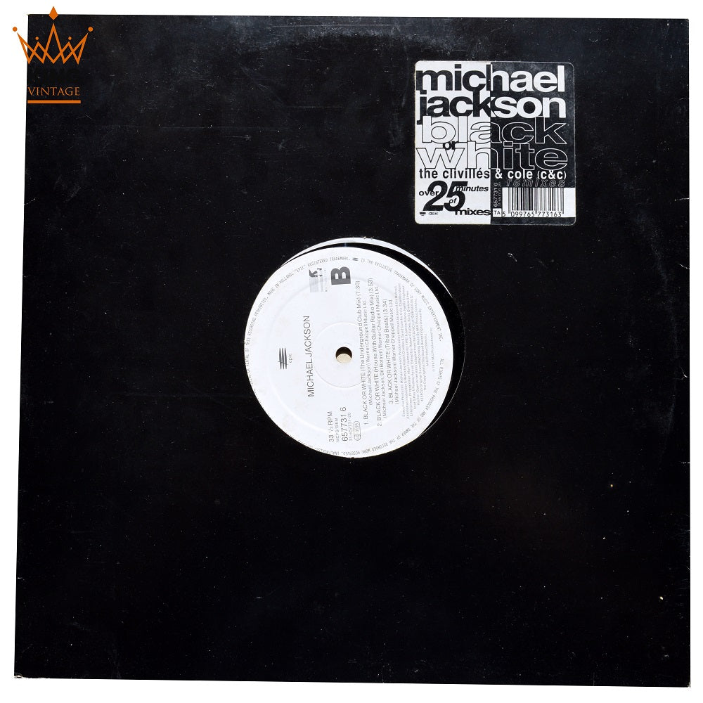 Michael Jackson - Black or White The Clivilles & Cole Mixes 12