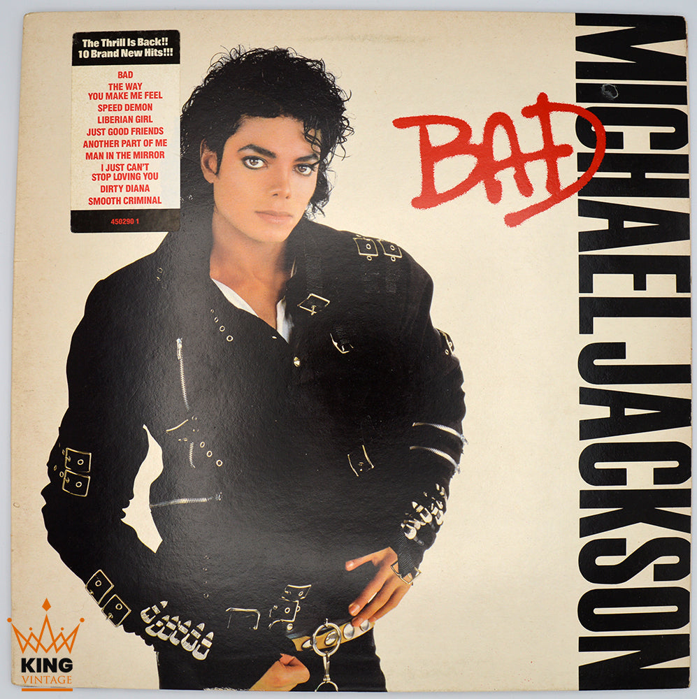 Michael Jackson | BAD LP (with sticker) [UK]