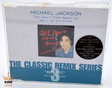 Load image into Gallery viewer, Michael Jackson - They Don&#39;t Care About Us | The Classic Remix Series 3 CD Single [EU]
