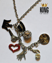 Load image into Gallery viewer, MJ ONE Silver Pendant Necklace
