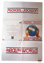 Load image into Gallery viewer, Michael Jackson - Heal the World Poster Bag 7&quot; [NL]
