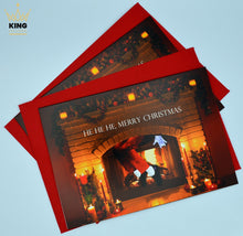 Load image into Gallery viewer, Set of 2 TOES Christmas Cards MJVibe special
