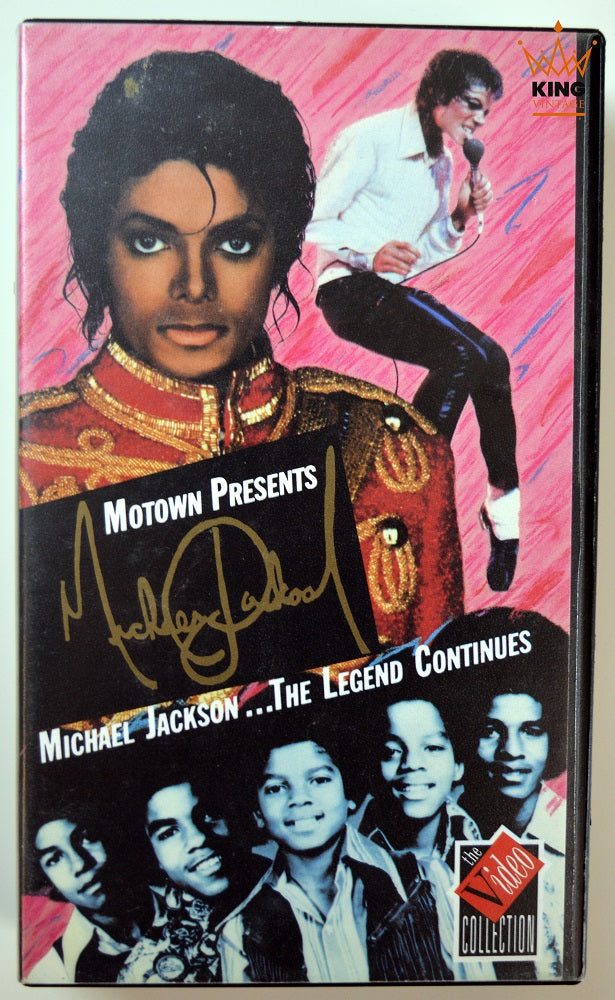 Motown Presents Michael Jackson... The Legend Continues VHS [UK]