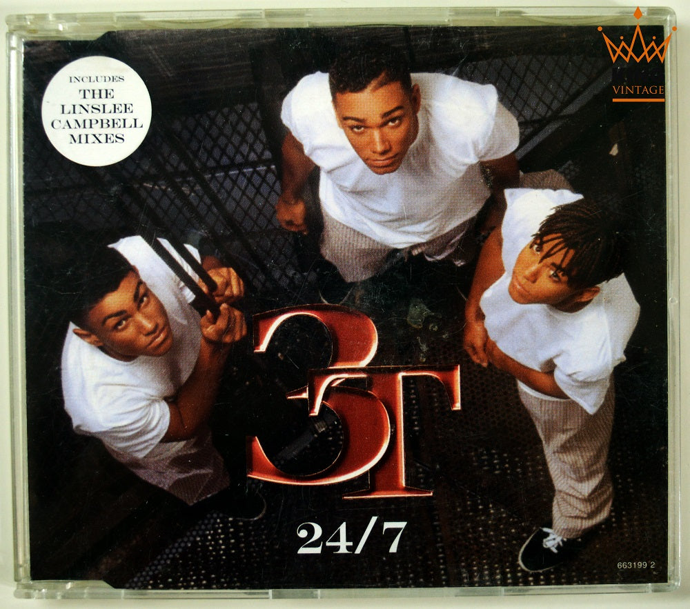 3T - 24/7 CD Single [UK]