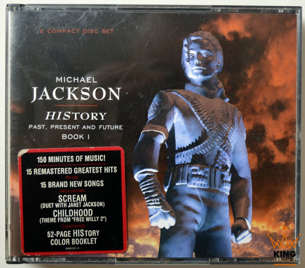 Michael Jackson - HIStory 2CD with generic sticker[US]