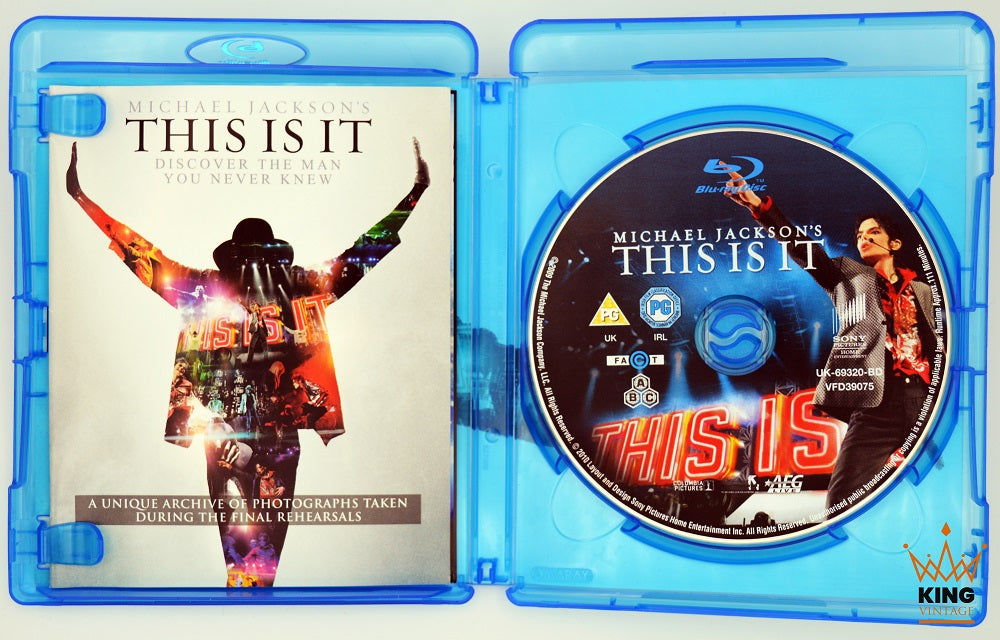 Michael Jackson | THIS IS IT Blu-ray with booklet [UK] – King Of
