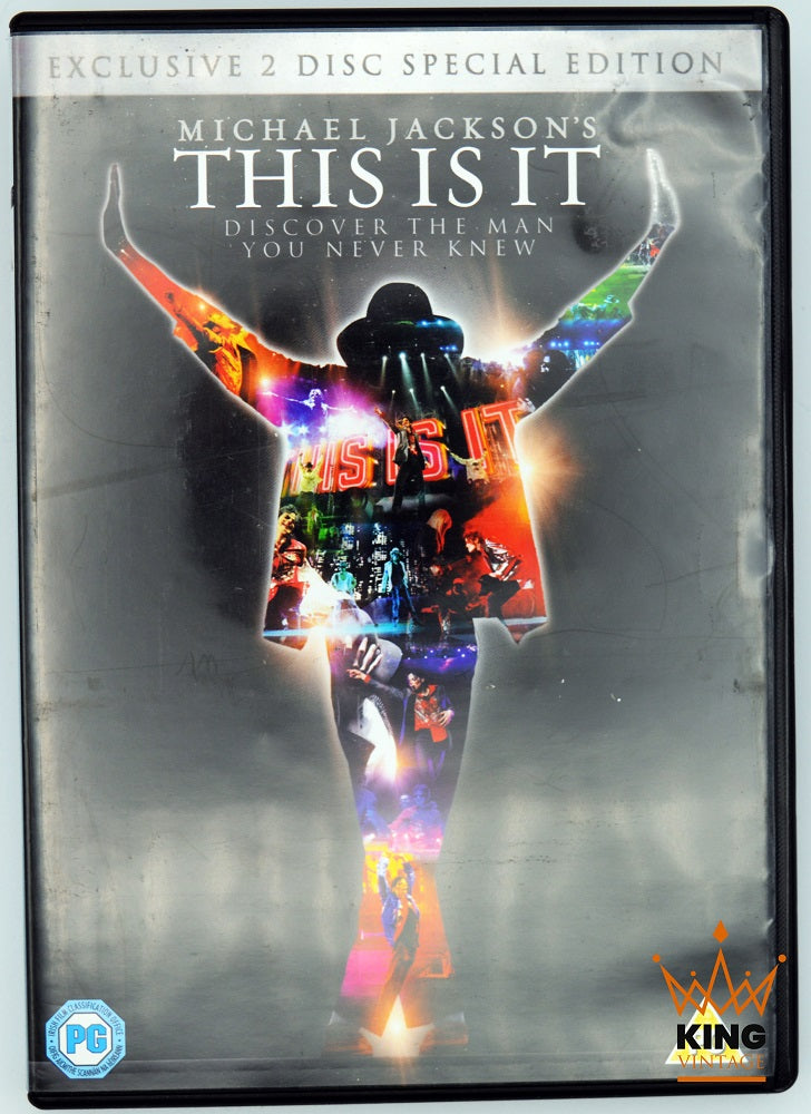 Michael Jackson | THIS IS IT 2xDVD Special Edition with 3D cards [UK]