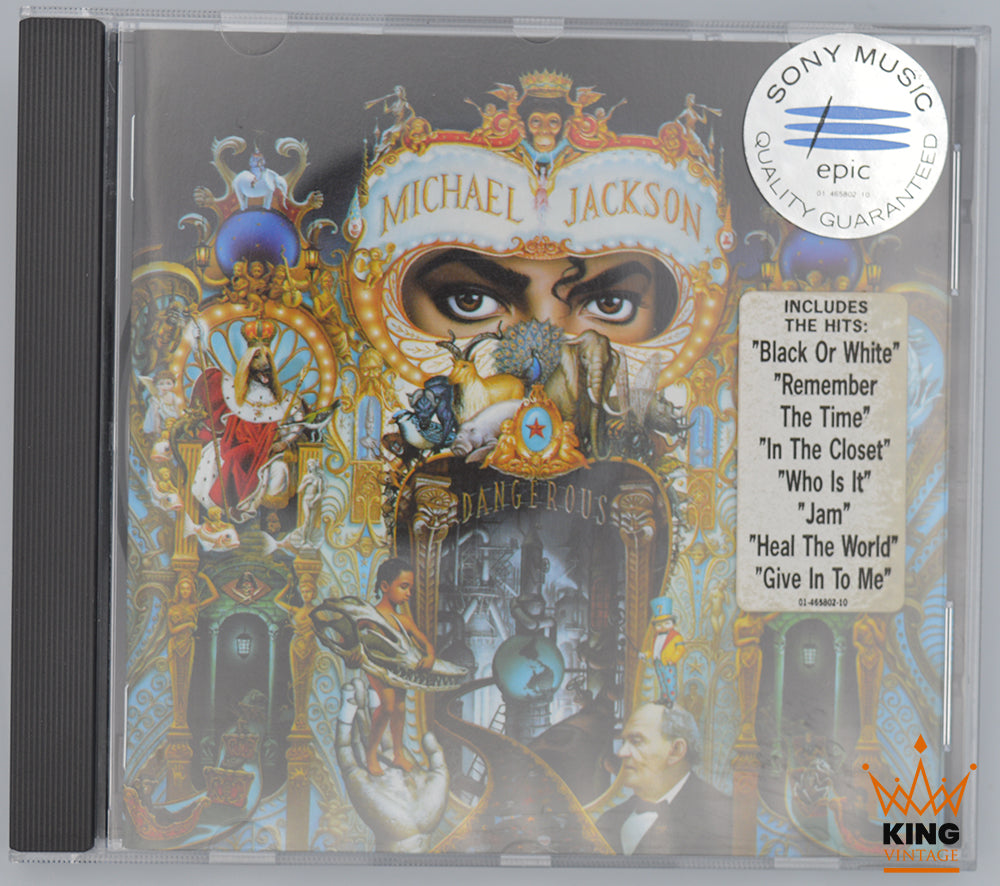 Michael Jackson | Dangerous CD Album (with original stickers) [1991-EU]