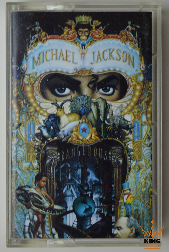 Michael Jackson - DANGEROUS Cassette Album [UK]