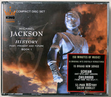 Load image into Gallery viewer, Michael Jackson - HIStory 2CD with sticker &amp; Merch flyer [UK]
