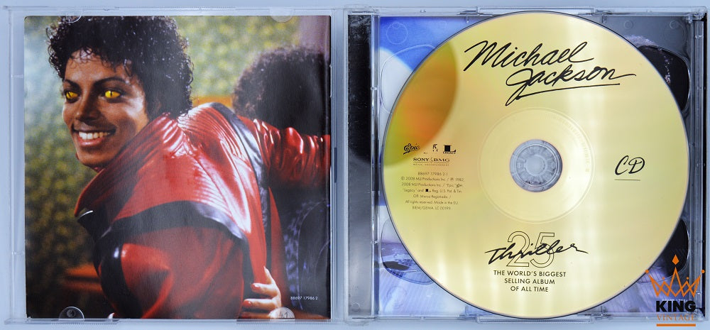 Michael Jackson | Thriller 25 CD Album (no sleeve) [EU] – King Of