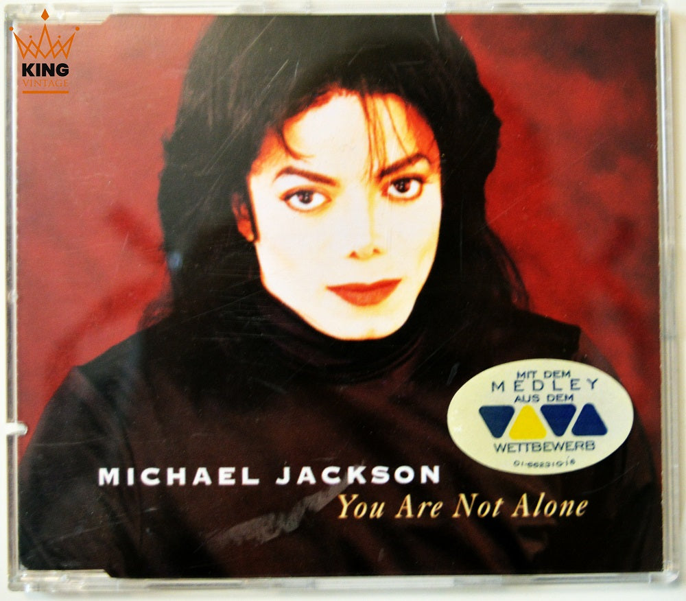 Michael Jackson - You Are Not Alone CD Single with Wettbewerb sticker [DE]