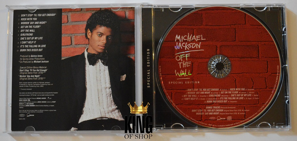 Michael Jackson ‎- Off The Wall (Special Edition) - cdcosmos