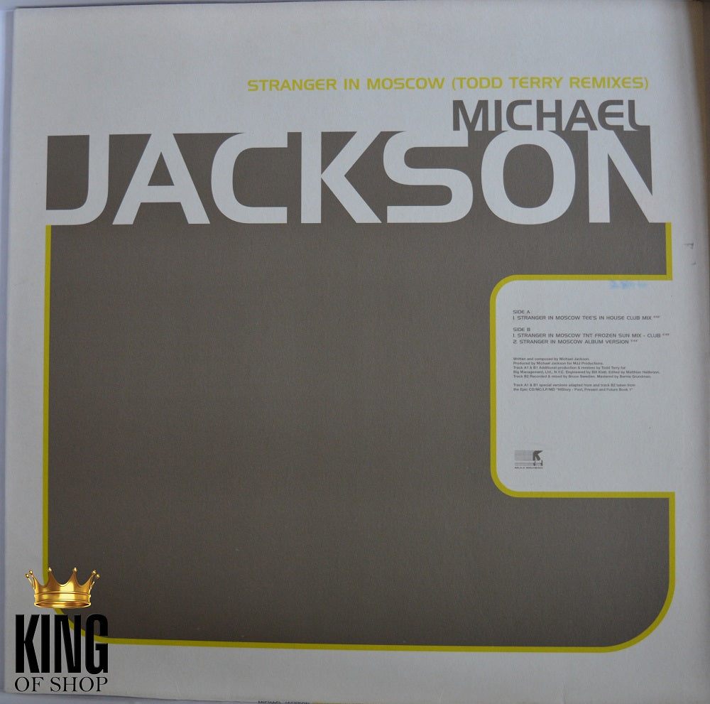 Michael Jackson Stanger in Moscow [Todd Terry Remixes] Promo 12