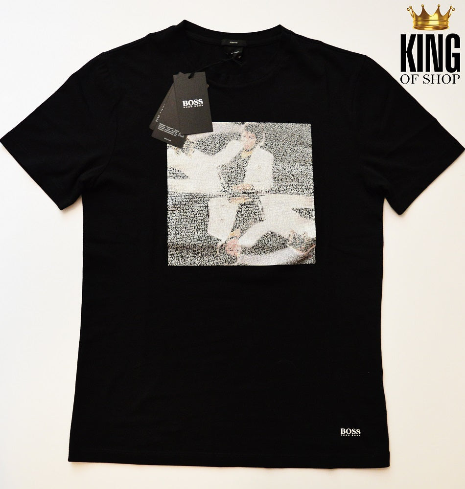 HUGO BOSS MJ ON THE WALL T-shirt #1